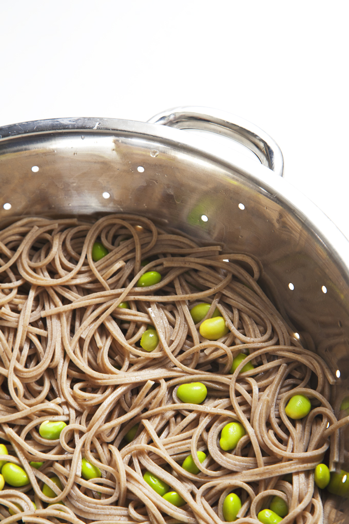 Vegan Peanut Cold Sesame Noodles