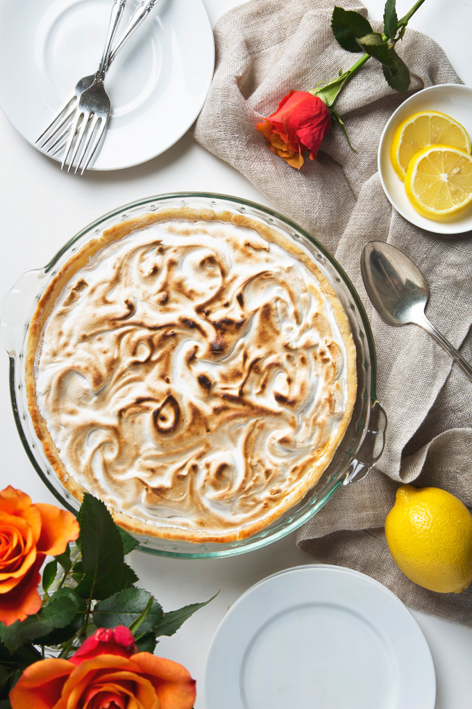 Vegan Lemon Meringue Pie Recipe with Aquafaba