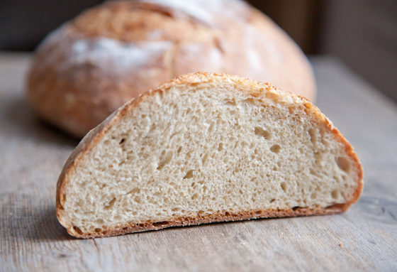 Simple Rustic Bread Recipe! A great beginner recipe for homemade bread. | picklesnhoney.com #rustic #bread #recipe #vegan
