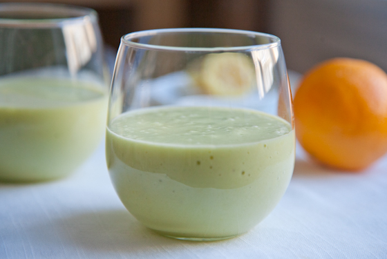 Tropical Avocado Smoothie | picklesnhoney.com #avocado #smoothie #recipe