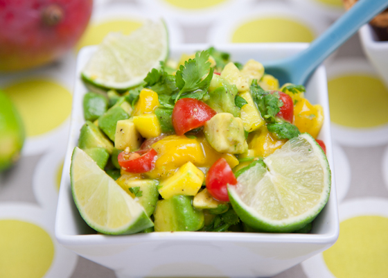 Mango Avocado Lime Salsa