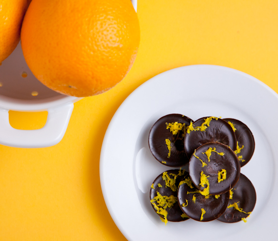 Vegan Orange Chocolate No Sugar