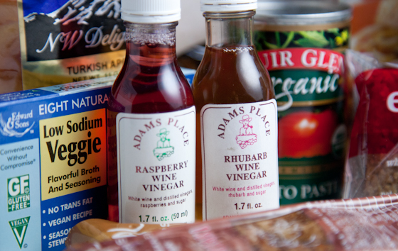 Raspberry & Rhubarb Vinegars