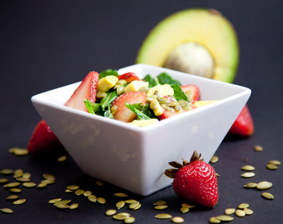 Strawberry Kale Salad