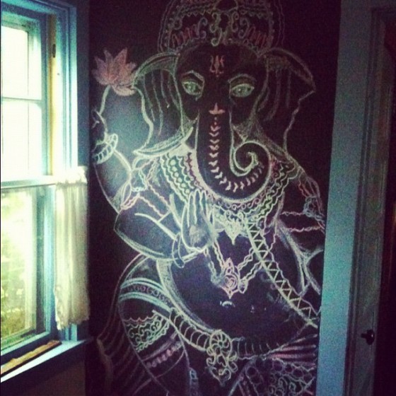 Chalkboard Wall