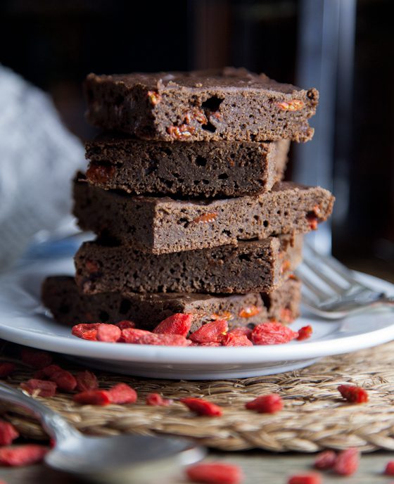 Goji Berry Brownies