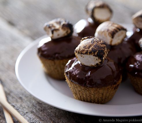 Gluten-Free S'mores Cupcakes