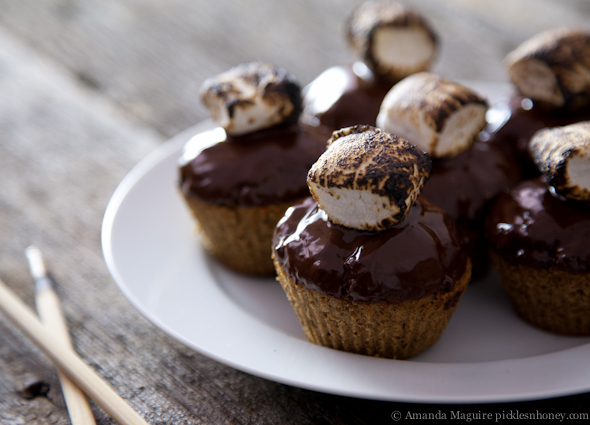 Gluten-Free S'mores Cupcakes