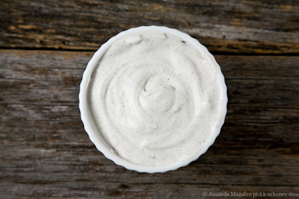 Coconut Whipped Cream - Vegan & GF // picklesnhoney.com