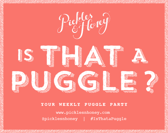 Is That a Puggle? Your Weekly Puggle Party // picklesnhoney.com