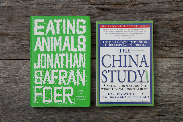 Eating Animals & The China Study Giveaways! Enter to win at picklesnhoney.com