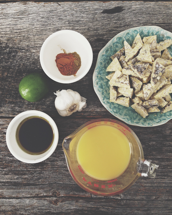 Citrus Tempeh | picklesnhoney.com