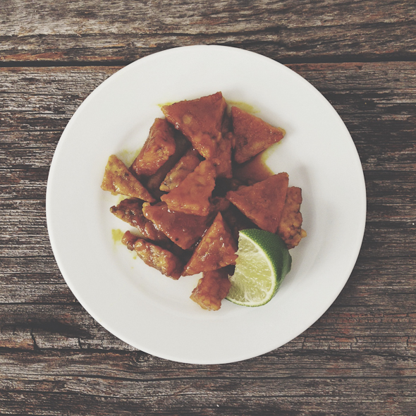 Citrus Tempeh | picklesnhoney.com