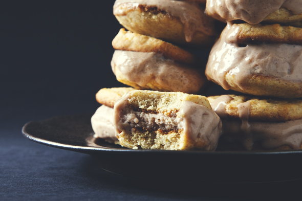 Earl Grey with Orange Vegan Ice Cream Sandwiches + Vegan Ice Cream Sandwiches Cookbook Giveaway | picklesnhoney.com