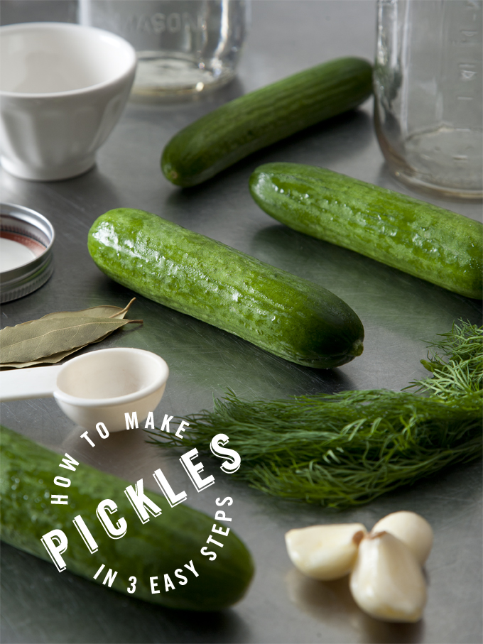 How to Make Pickles in 3 Easy Steps | picklesnhoney.com