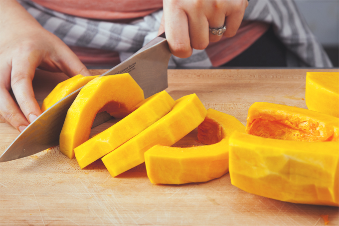 How to (easily) Peel and Cut a Butternut Squash Like a Pro | picklesnhoney.com