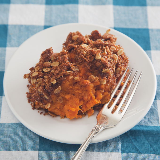 Make-Ahead Vegan Sweet Potato Casserole Recipe