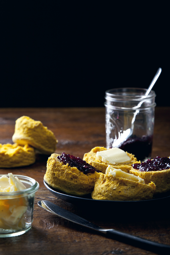 Simple Vegan Sweet Potato Biscuits | picklesnhoney.com