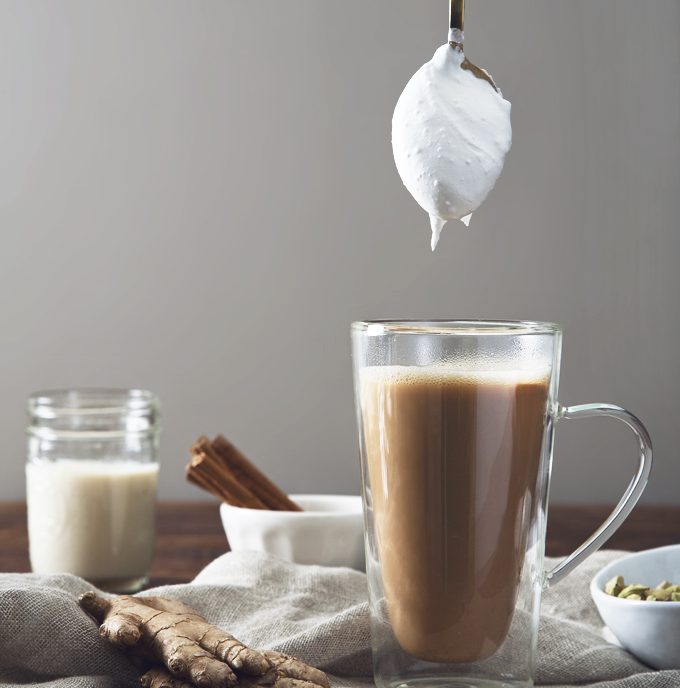 Perfect Vegan Chai Latte | picklesnhoney.com