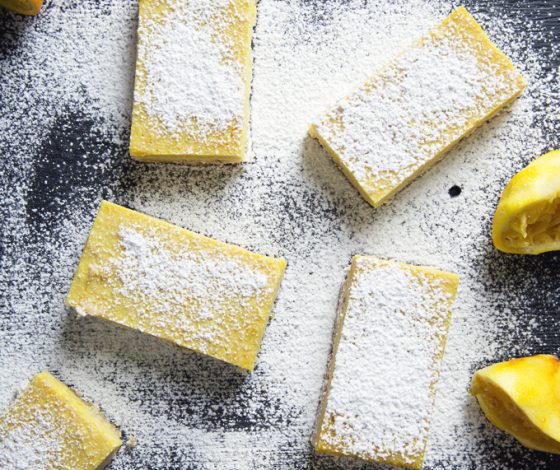 Gluten-Free Vegan Lemon Bars (Refined Sugar-Free, Grain-Free) | picklesnhoney.com