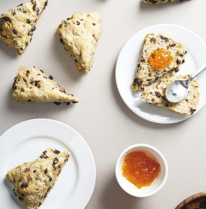 Vegan Irish Soda Bread Scones | picklesnhoney.com