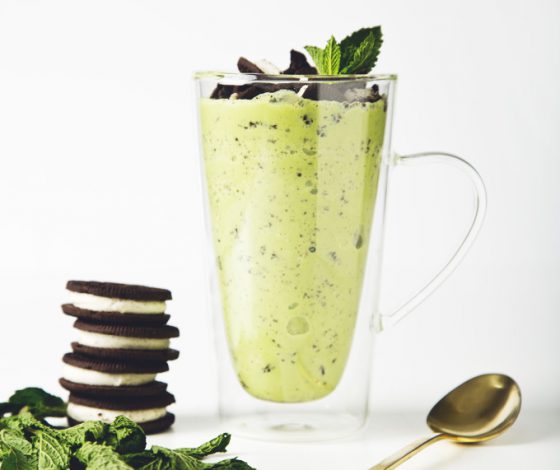 Vegan Mint Oreo Blizzard | picklesnhoney.com