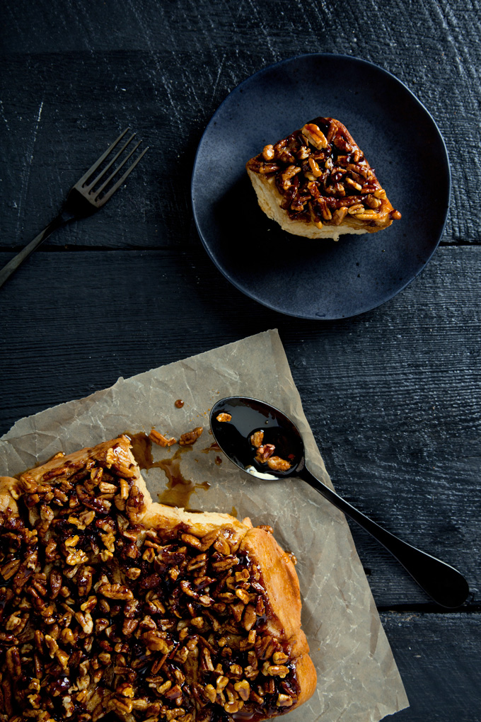 Simplified Vegan Sticky Buns | picklesnhoney.com