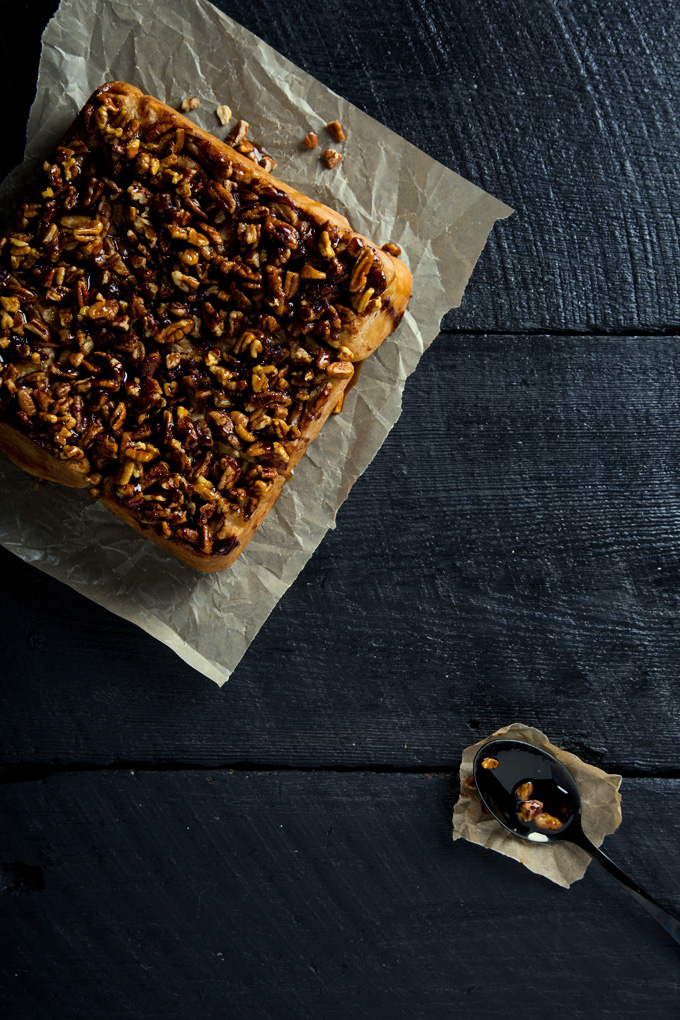 Simplified Vegan Sticky Buns | picklesnhoney.com