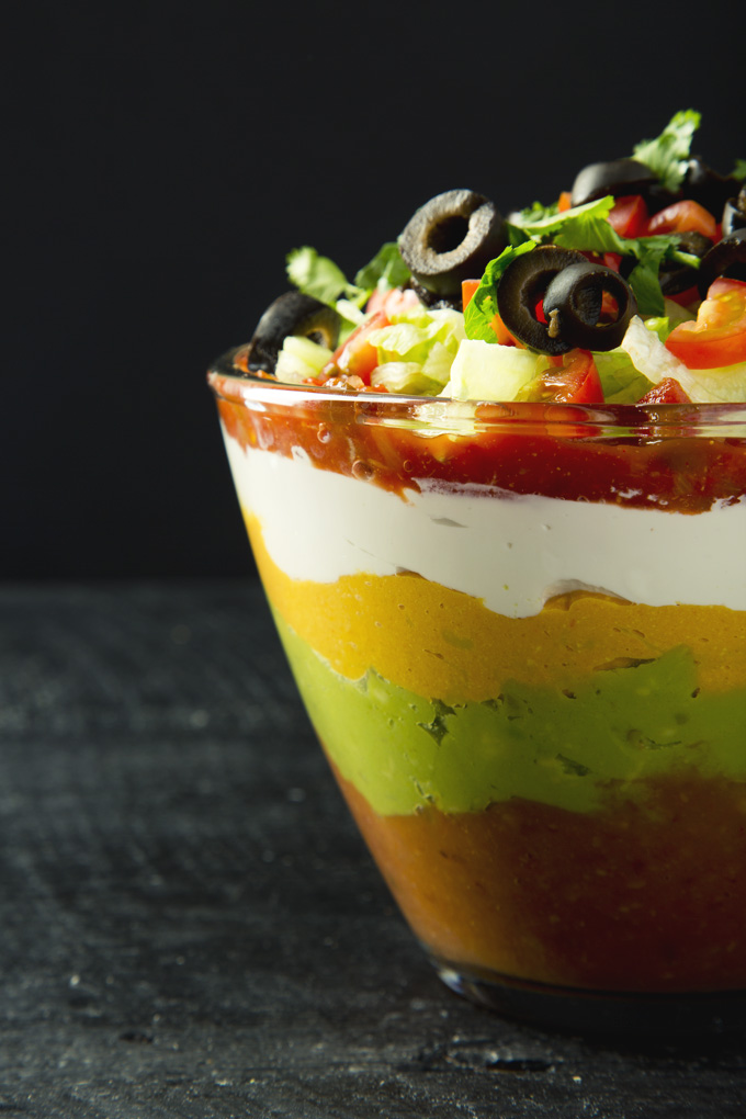 Vegan 7 Layer Dip