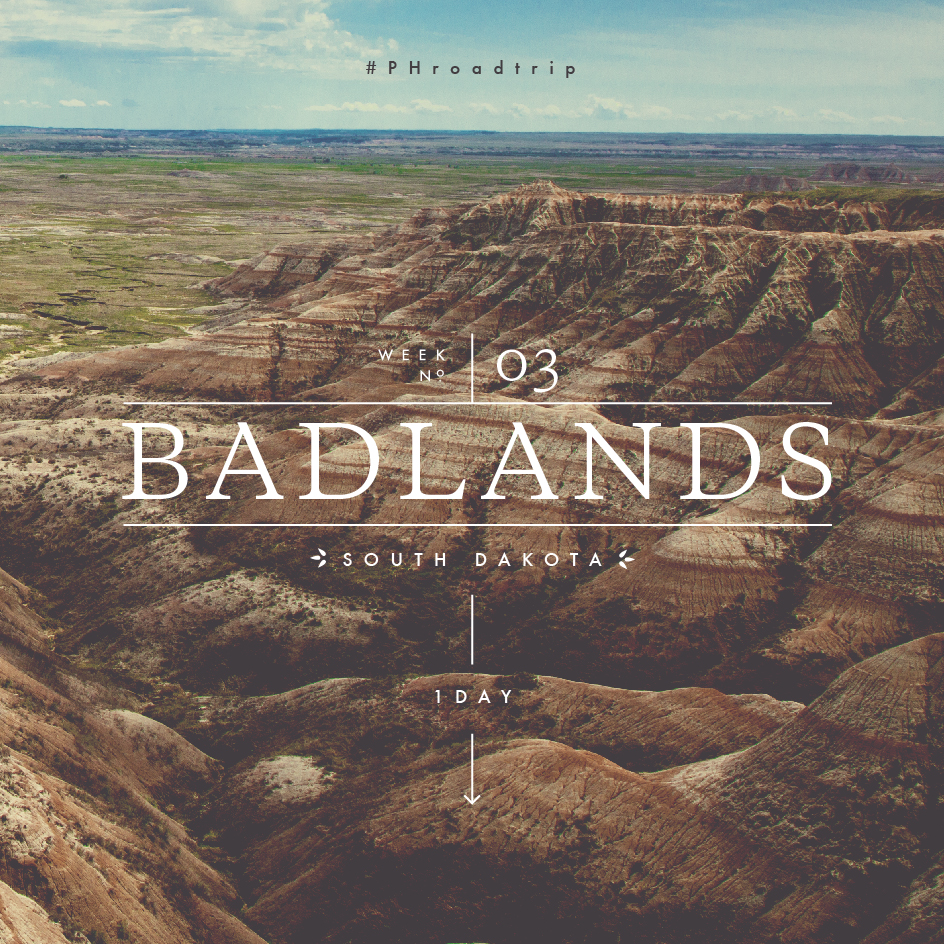 #PHroadtrip Week 3: The Badlands, SD | picklesnhoney.com