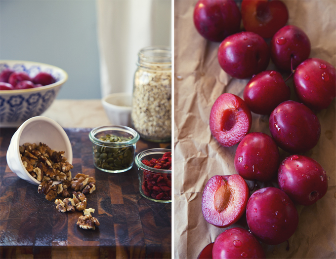 Cinnamon Plum Superfood Muesli | picklesnhoney.com #vegan #glutenfree