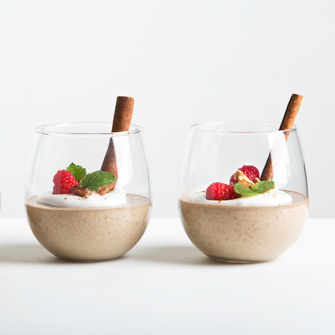 5-Minute Spiced Vanilla Protein Pudding | picklesnhoney.com #vegan #glutenfree #pudding #rebbl