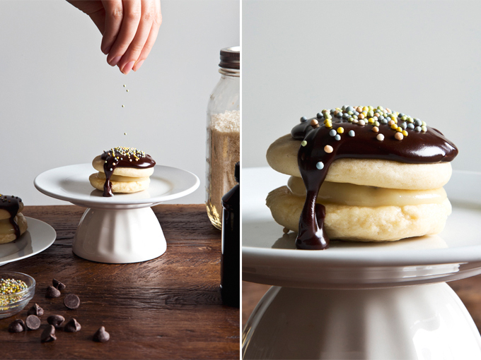 Vegan Boston Cream Pie Cookies | picklesnhoney.com #vegan #cookies #recipe