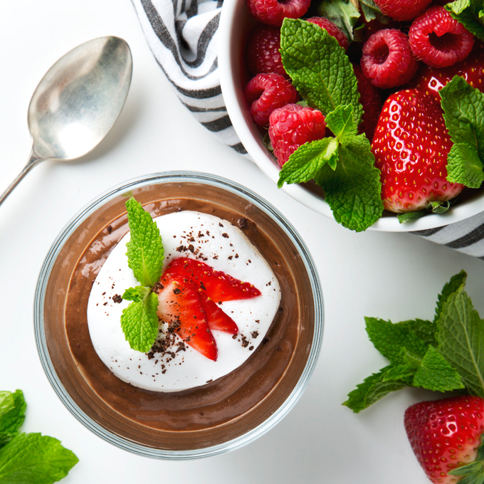 Aquafaba Chocolate Mousse Recipe