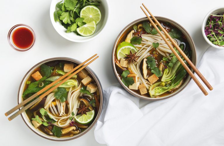 30 Minute Vegan Pho | picklesnhoney.com #vegan #pho #recipe