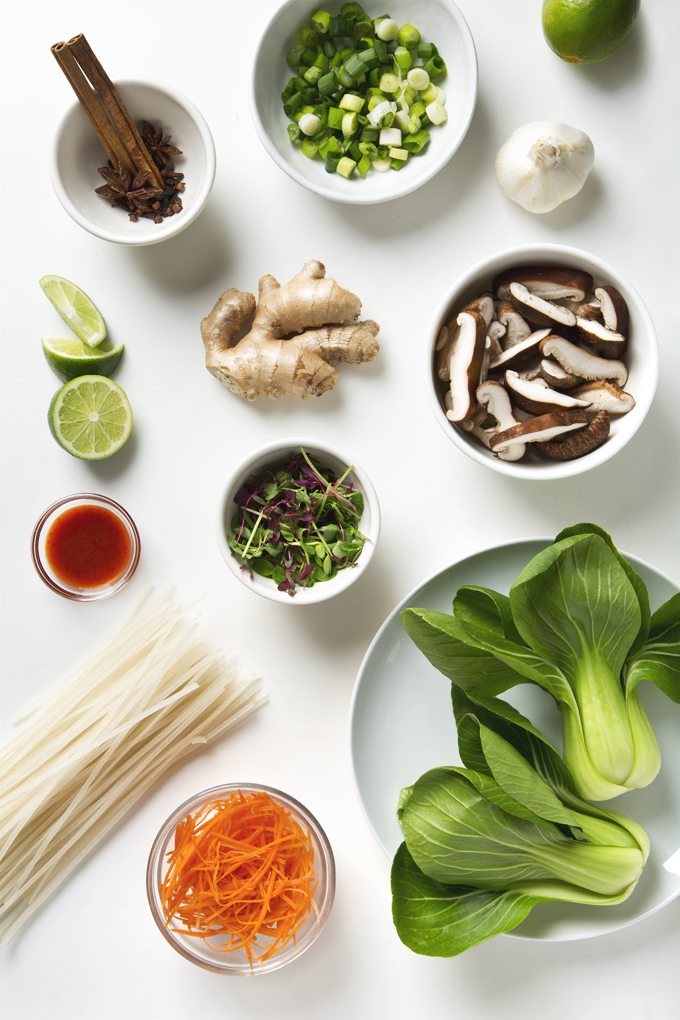 30 Minute Vegan Pho | picklesnhoney.com #vegan #pho #recipe