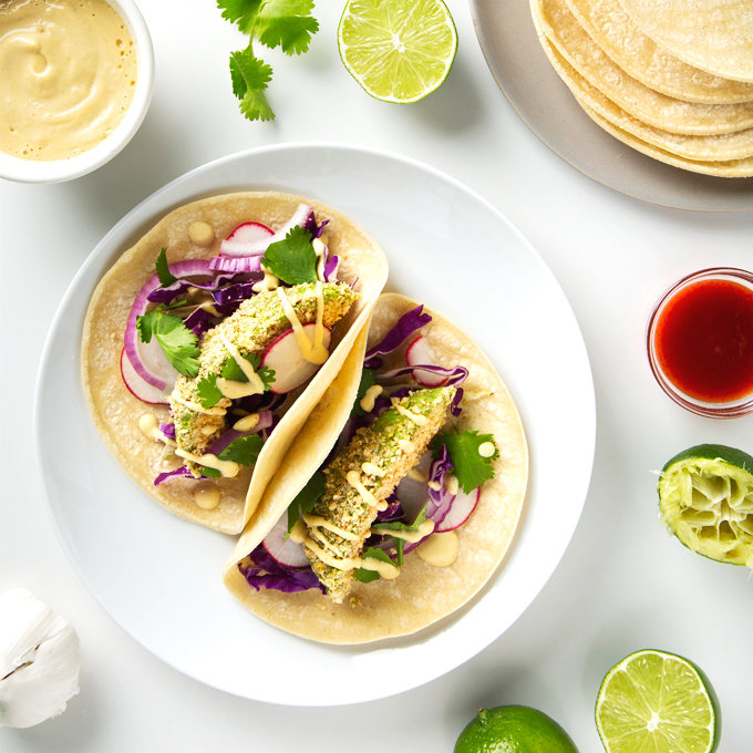 Crispy Avocado Tacos | picklesnhoney.com #vegan #avocado #tacos #glutenfree #recipe