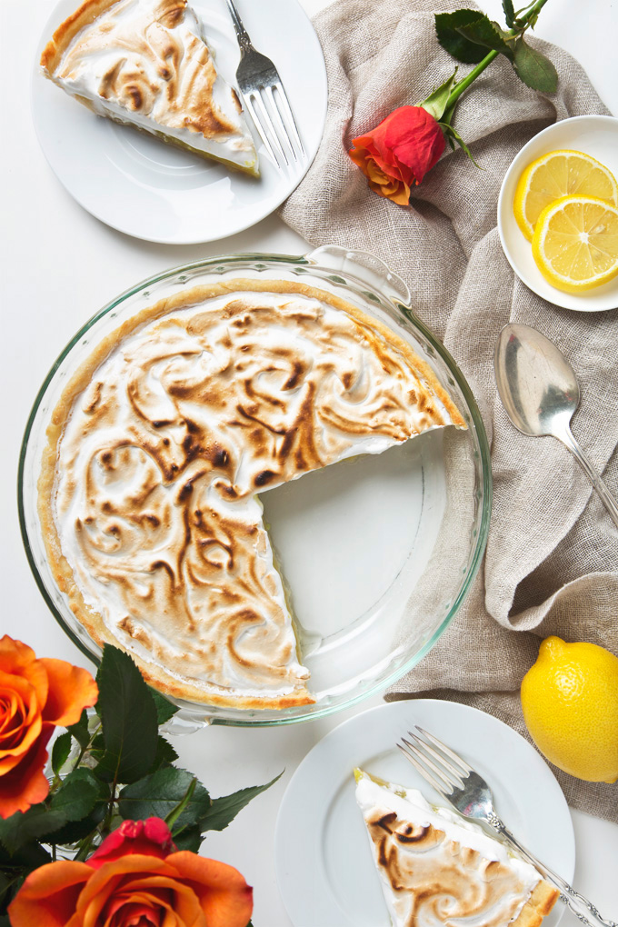 Vegan Lemon Meringue Pie | picklesnhoney.com #lemon #meringue #pie #vegan #dessert #recipe #aquafaba