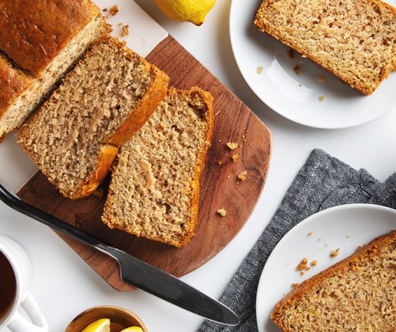 Simple Vegan Lemon Poppy Seed Bread! | picklesnhoney.com #vegan #lemon #poppyseed #bread #dessert #recipe